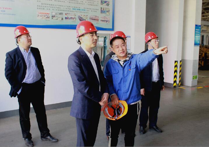 2018年4月9日，，，，，，，宣都会委常委、常务副市长汪谦慎来亚美AM8AG电缆旅行考察