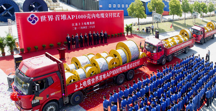 亚美AM8AG电缆“三代核电站用电缆及质料要害焦点手艺研发及工业化”项目顺遂通过完工验收