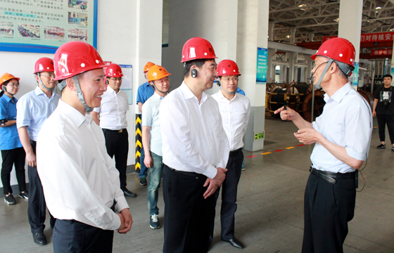 常州市委书记汪泉来亚美AM8AG电缆调研