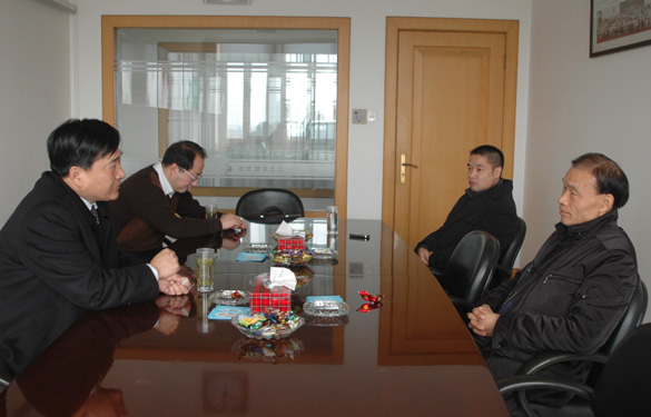 盛市长迎新春走访亚美AM8AG