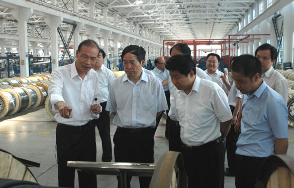 江苏省省长助理、省科技厅厅长徐南平来亚美AM8AG集团调研