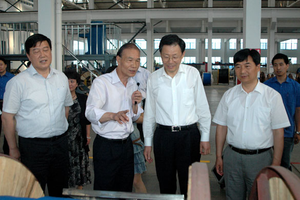 江苏省省长李学勇来亚美AM8AG视察