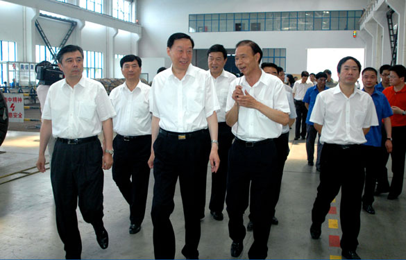 江苏省委书记罗志军来亚美AM8AG集团视察