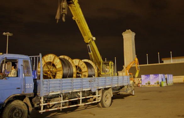 亚美AM8AG为天安门地区华灯刷新工程作孝顺