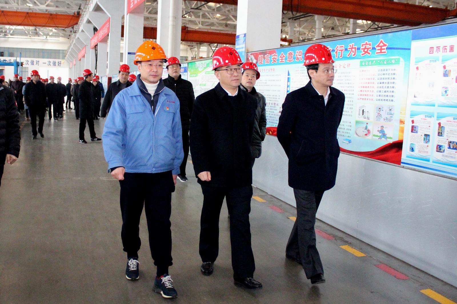 2019年1月16日，，，，，，，郎溪县党政代表团一行来亚美AM8AG电缆旅行交流