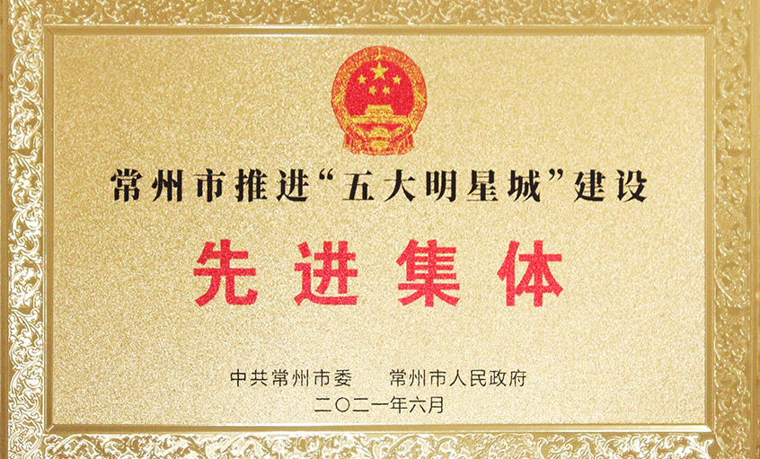 亚美AM8AG电缆荣获常州市推进“五大明星城”建设先进整体