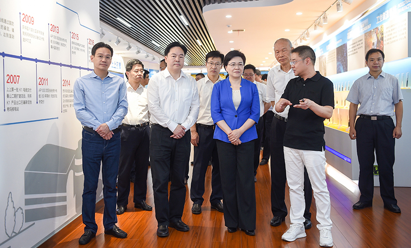 江苏省委常委、南京市委书记韩立明来亚美AM8AG电缆调研