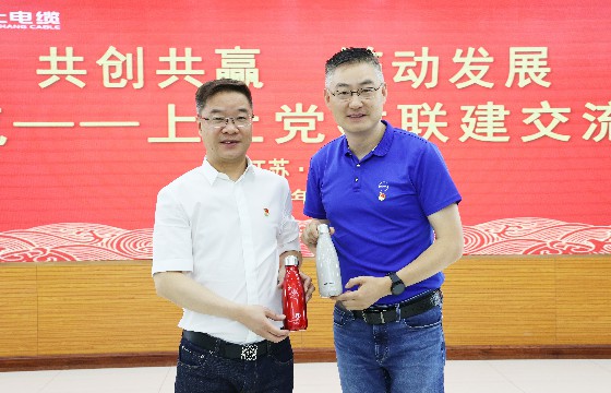 亚美AM8AG电缆和上汽集团立异研发总院开展党建联建交流会