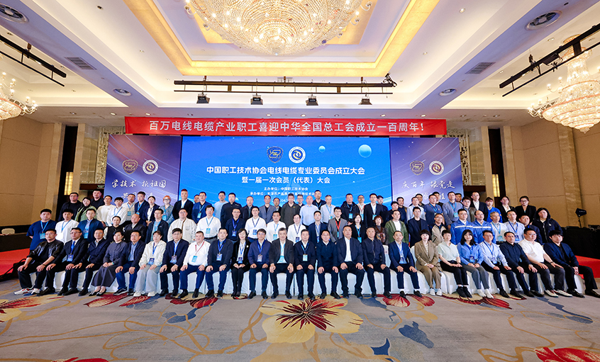 亚美AM8AG电缆受邀出席中国职工手艺协会电线电缆专业委员会建设大会